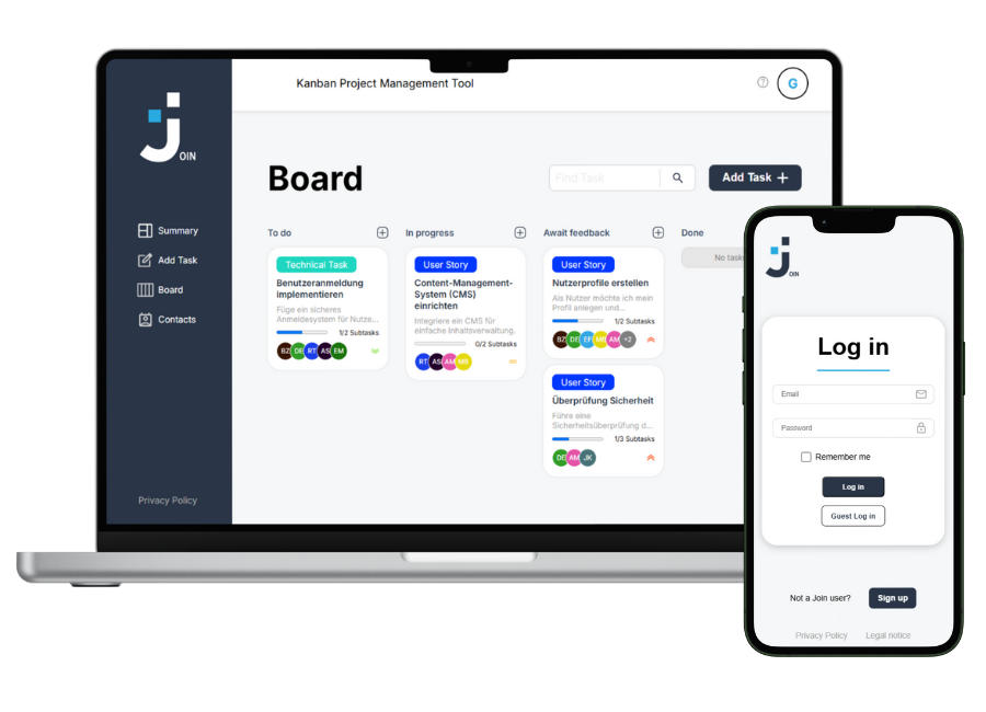 join – Task Manager
